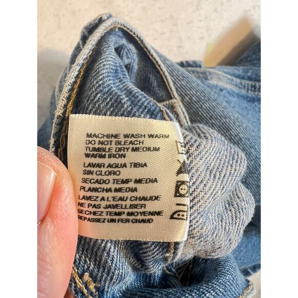 Dickies Denim Jeans 1993SNB Men's 34W x 32L(TAG) 35W 31L Actual Med Wash Work - Picture 12 of 14